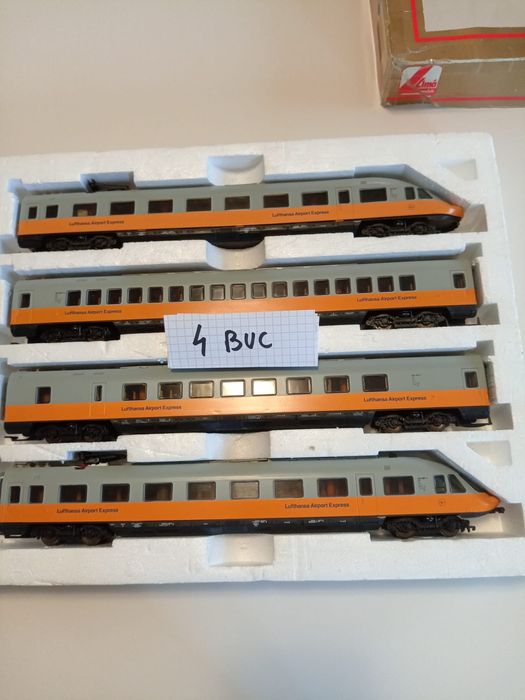 Mega set trenulete electrice