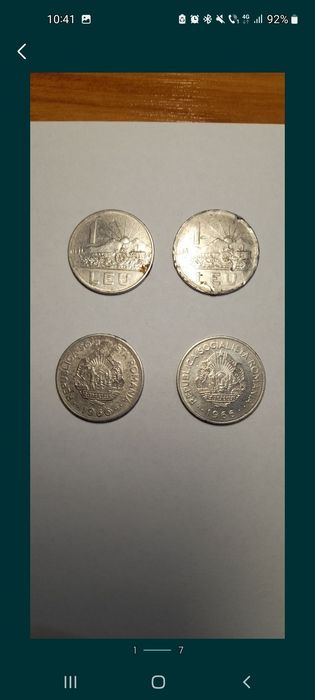 Vand monede de colectie