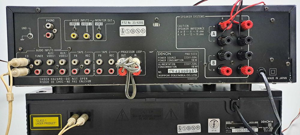 Denon PMA 500 V Amplificator – Servisat – Audiophile Phono MM/MC Japan