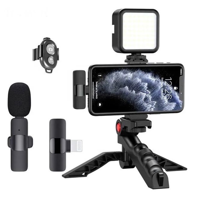 Kit Vlogging Wireless pentru Iphone sau Android Type C