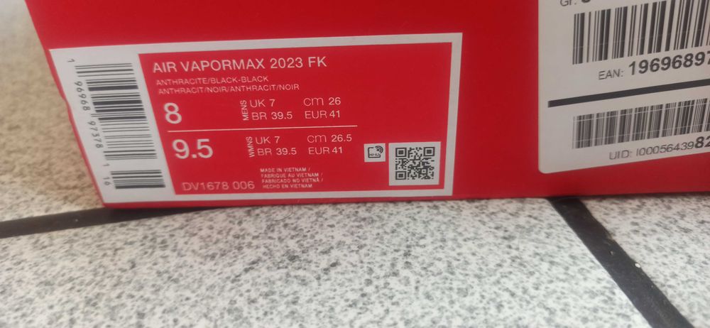 Nike air vapormax 2023 FK