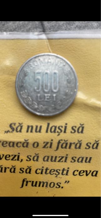 Moneda 500 lei (an 2000)