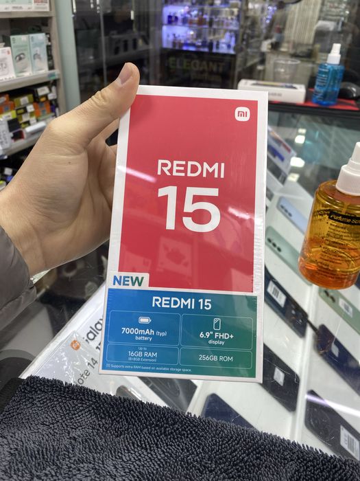 Redmi 15 yengi ochilmagan garantiya