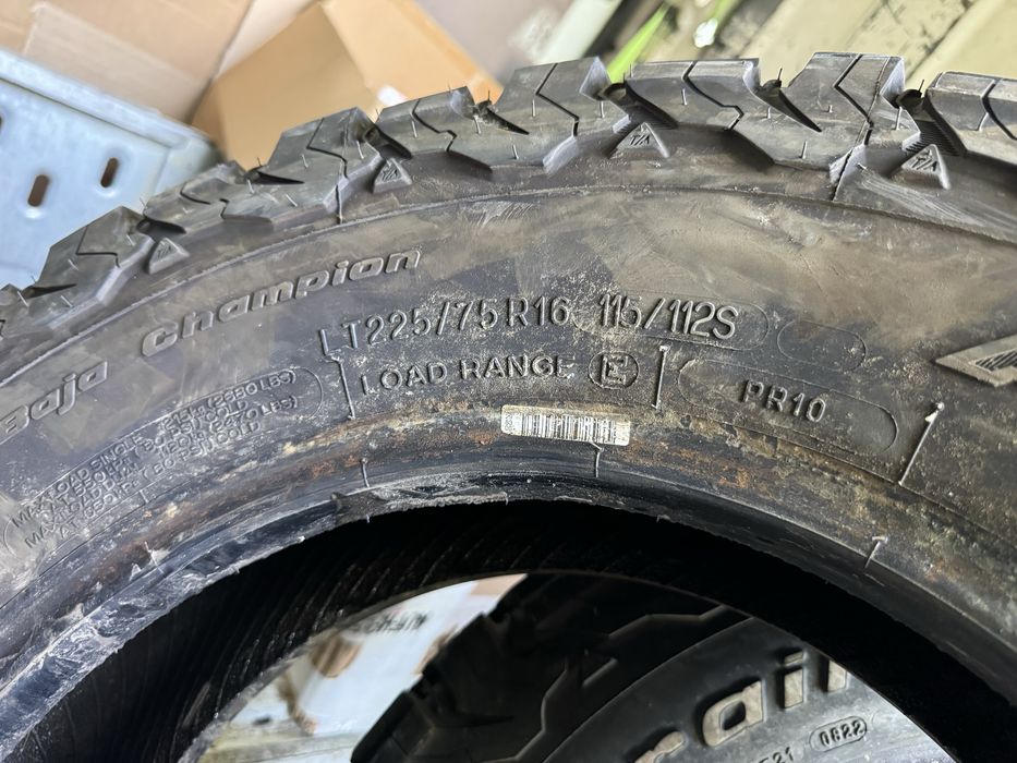 Anvelope 225 75 16  Bf Goodrich all terrain  KO2 offroad