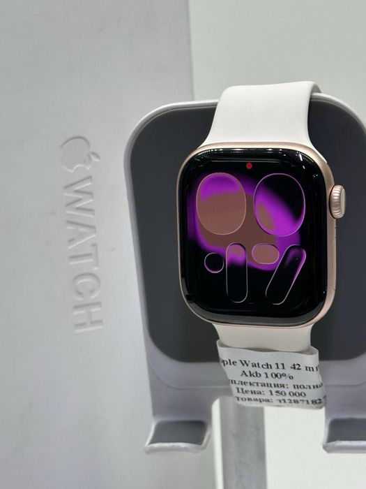 Apple Watch 11 42mm Akb 100%