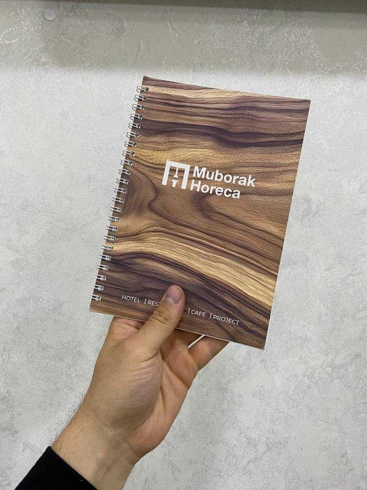 Bloknot brenidingiz tushirilgan / Блокнот с вашим брендом