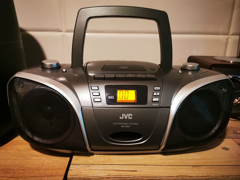 Radiocasetofon JVC  Radio Cd