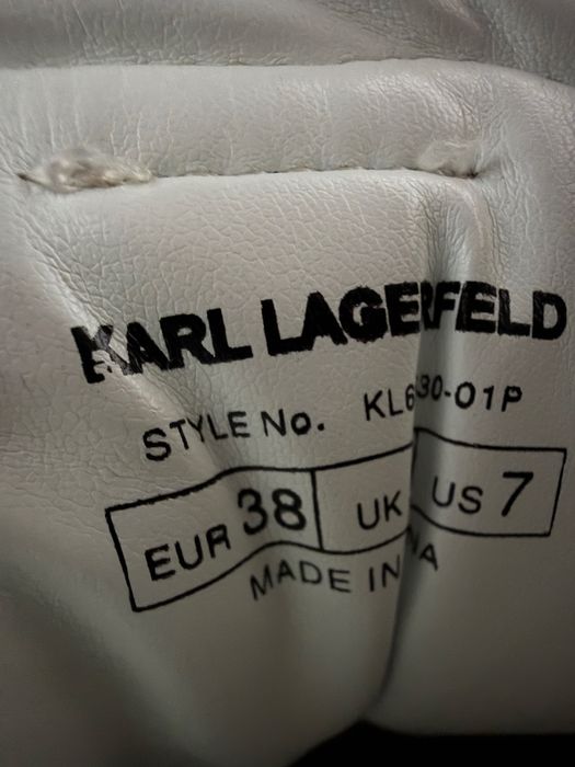 Adidasi damă Karl Lagerfeld