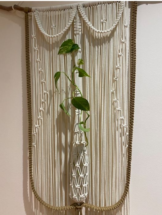 Макраме - кашпо, авторское