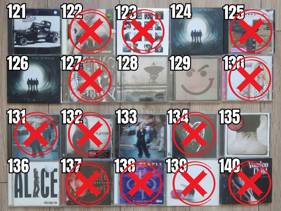 Rock/Punk Metal Music Albums CDs Оригинални Рок Пънк Метъл Музикални Дисковe