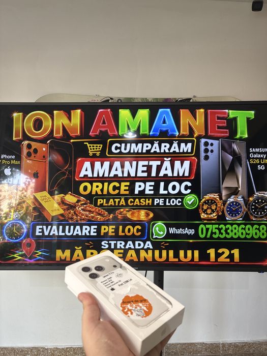 ION Amanet - Iphone 17 Pro - 256GB - 100% - GARANTIE