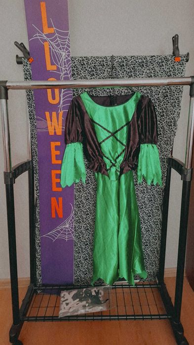 Луксозни костюми за Хелоуин - ЗЕЛЕНА ВЕЩИЦА