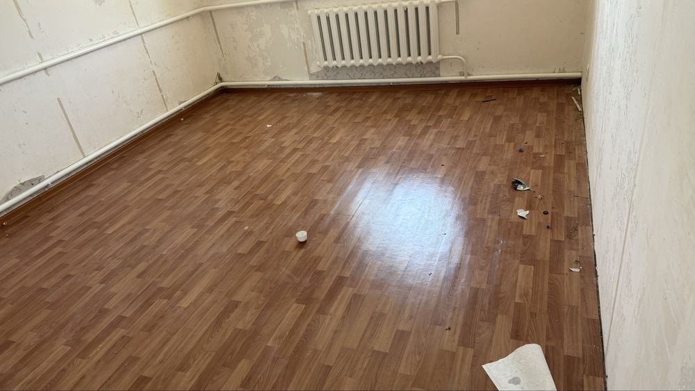 Линолеум, половые доски, лаги