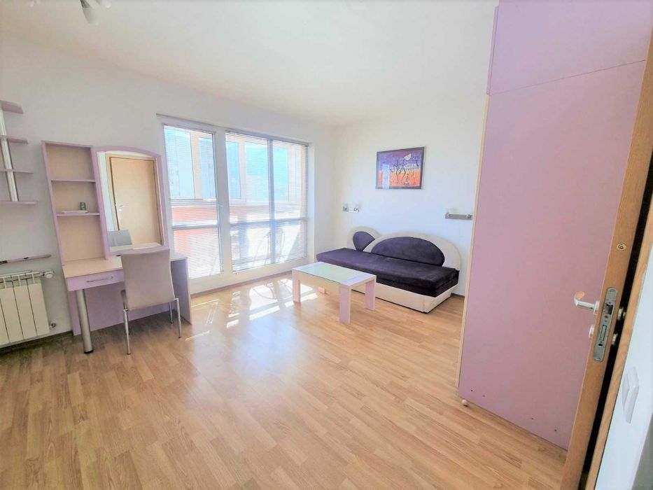 1-стаен апартамент под наем в студентски град – напълно обзаведен!