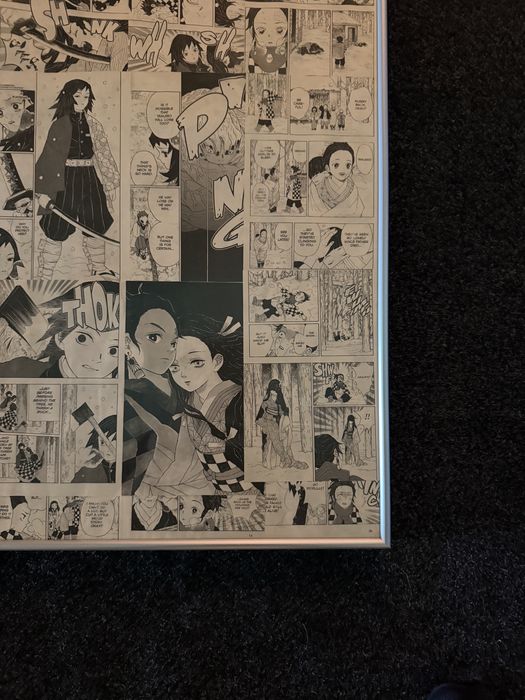 Manga Demon Slayer tablou - pagini originale