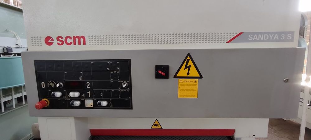 Двувалов калибровачен шлайф 950мм.-SCM