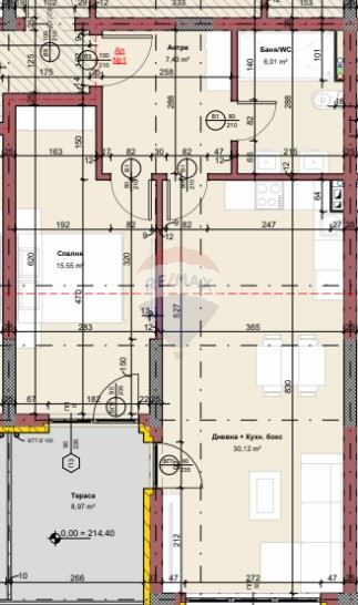 Продава се Двустаен апартамент в Варна, Виница - 95 кв.м за 641 €/кв.м - Снимка #8