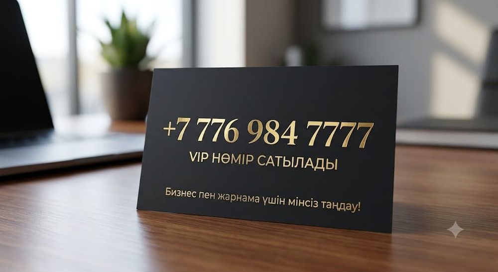 Продается вип номер 7777