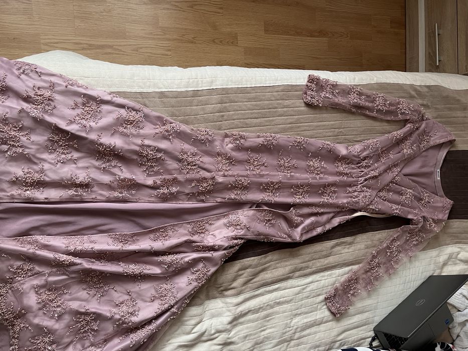 Rochie roz pudra marimea 36