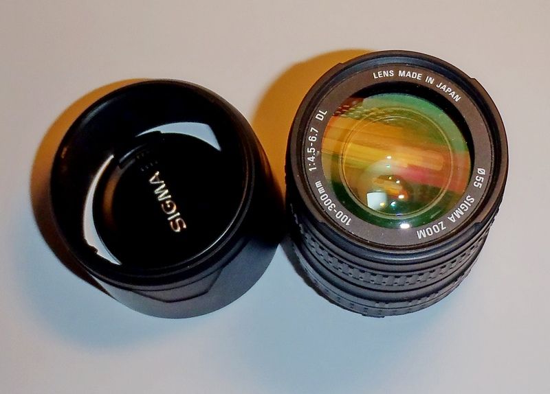 На Никон Nikon полный кадр 100-300мм - Объективы Астана на Olx