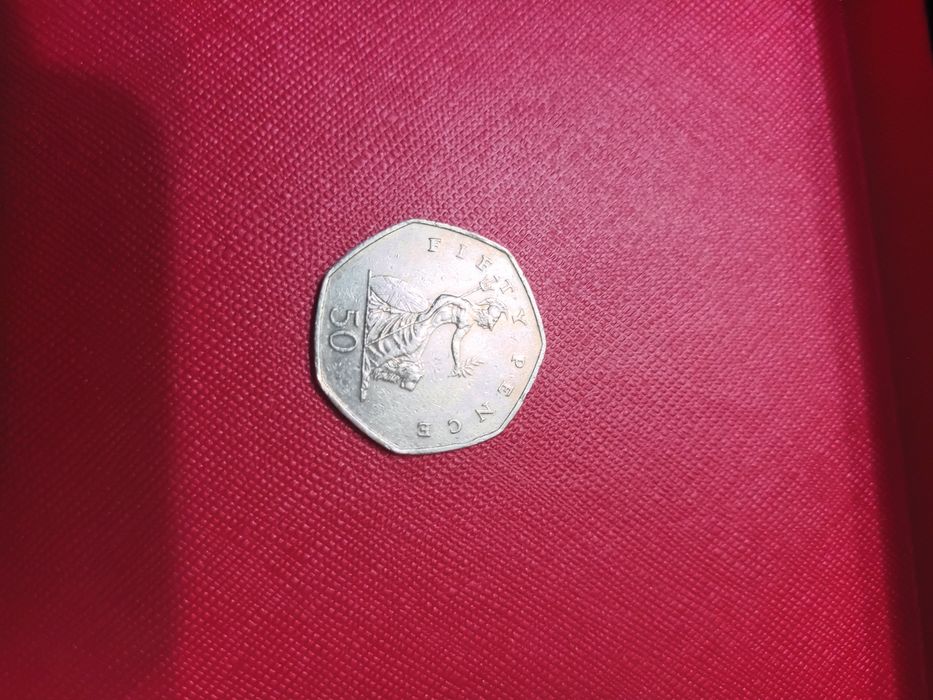 50 Pence din 1997, Regatul Unit