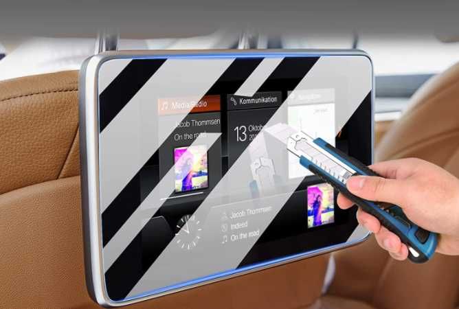 Folie Ecran Ceasuri Navigatie Tetiere BMW Seria 7 G11 G12