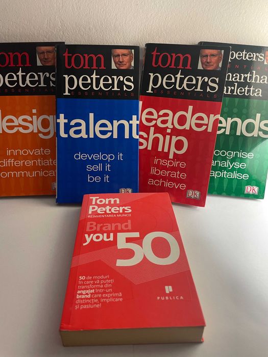 Set 5carti business marketing Tom Peters Leadership Brand Trend Talent