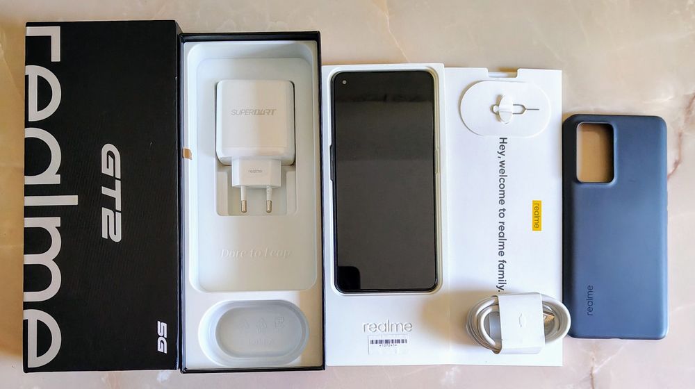 OPPO Realme GT2 5G  Black 16/128 GB  impecabil, fullbox cu garanție!