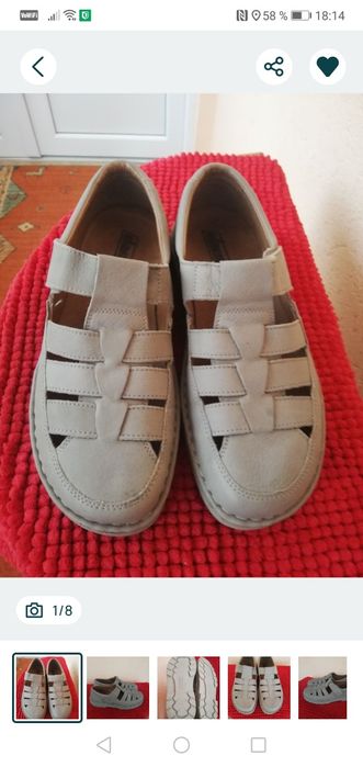 Lot 3 perechi de pantofi piele naturala