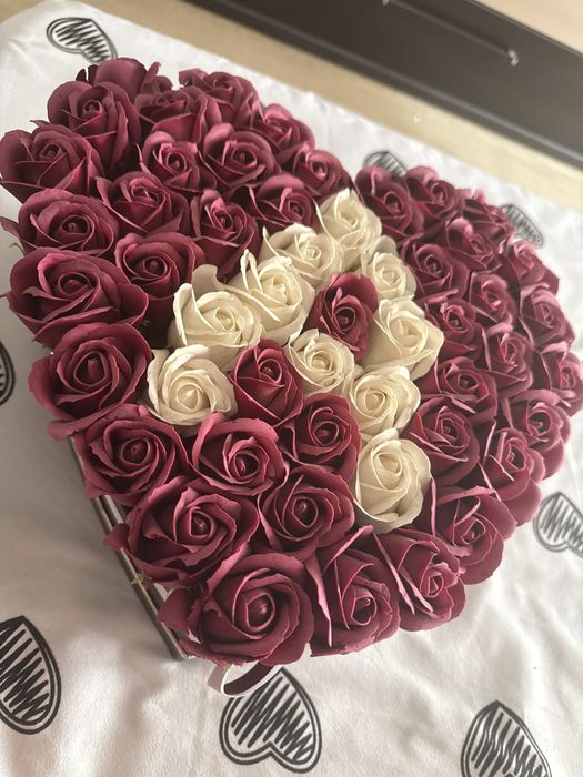 Aranjament flori de sapun