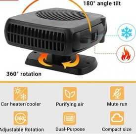 Автомобилен вентилатор за топъл и студен въздух .