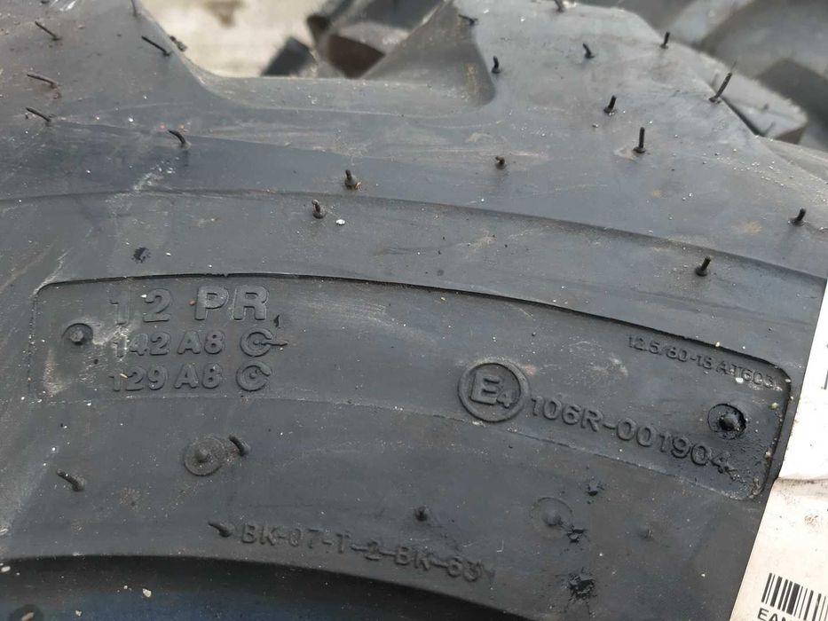 12.5/80-18 bkt industriale de JCB TEREX CAT Cauciucuri garantie