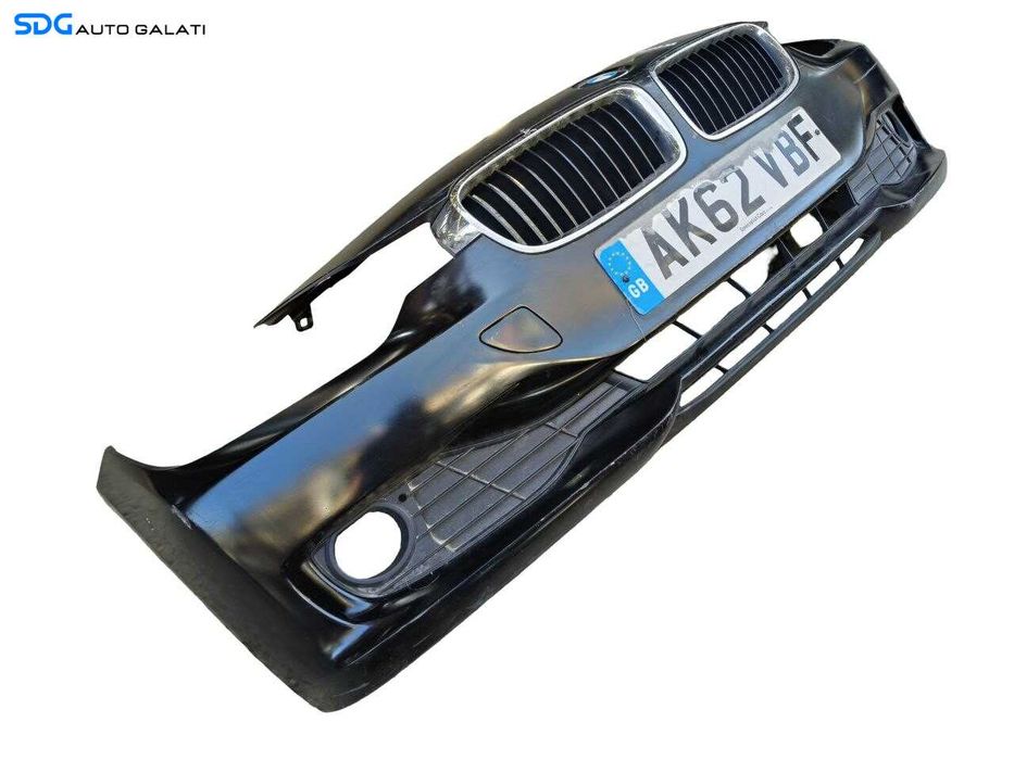 Bara Spoiler Fata BMW Seria 3 F30 F31 NFL Non Facelift 2011 - 2014 Culoare 668 Schwarz 2 [K0338]