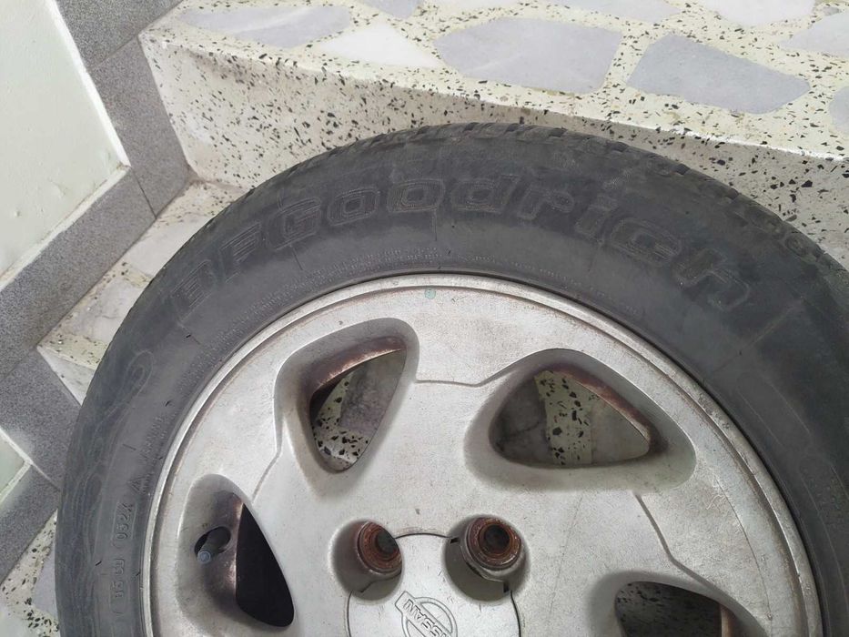 4 лети джанти за Nissan Almera+бонус 4 летни гуми BFGoodrich 175/65R14