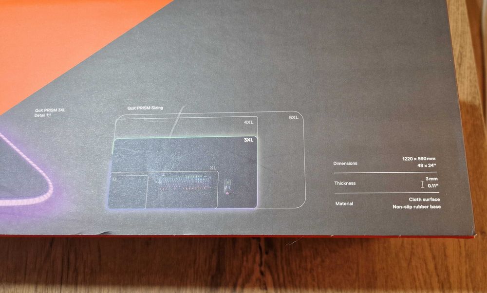 Гейминг подложка за мишка / Мousepad SteelSeries - QcK Prism Cloth 3XL