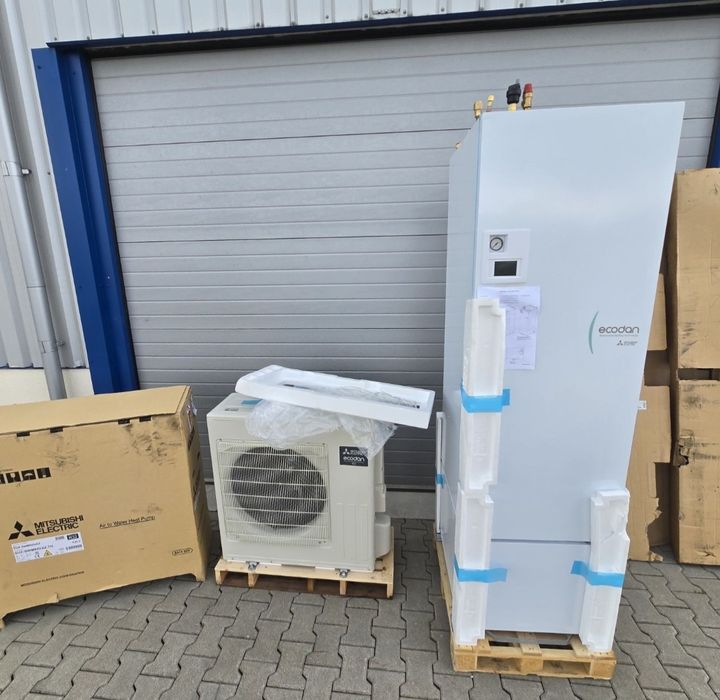 Pompă Caldură Aer-Apă Mitsubishi Ecodan ERST3OF-YM9E/SUZ-SWM80VA2 Nou Trifazat 18 kw