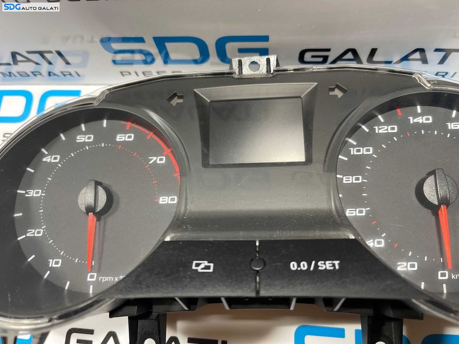 Ceas Ceasuri Cluster Instrumente Bord Seat Ibiza Benzina 2008 - 2014 Cod 6J0920801 [B2957]