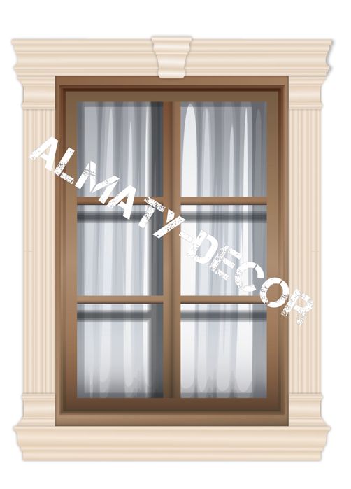 Обрамление окон из пенопласта