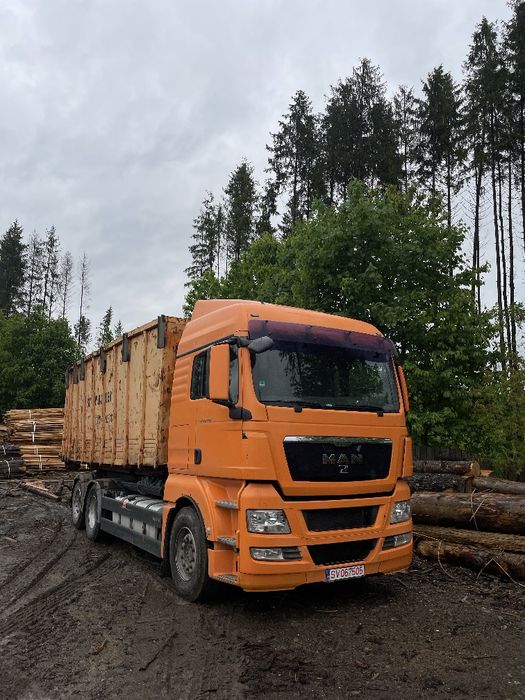 Man tgx 26.440 Euro 5 abrollkipper container