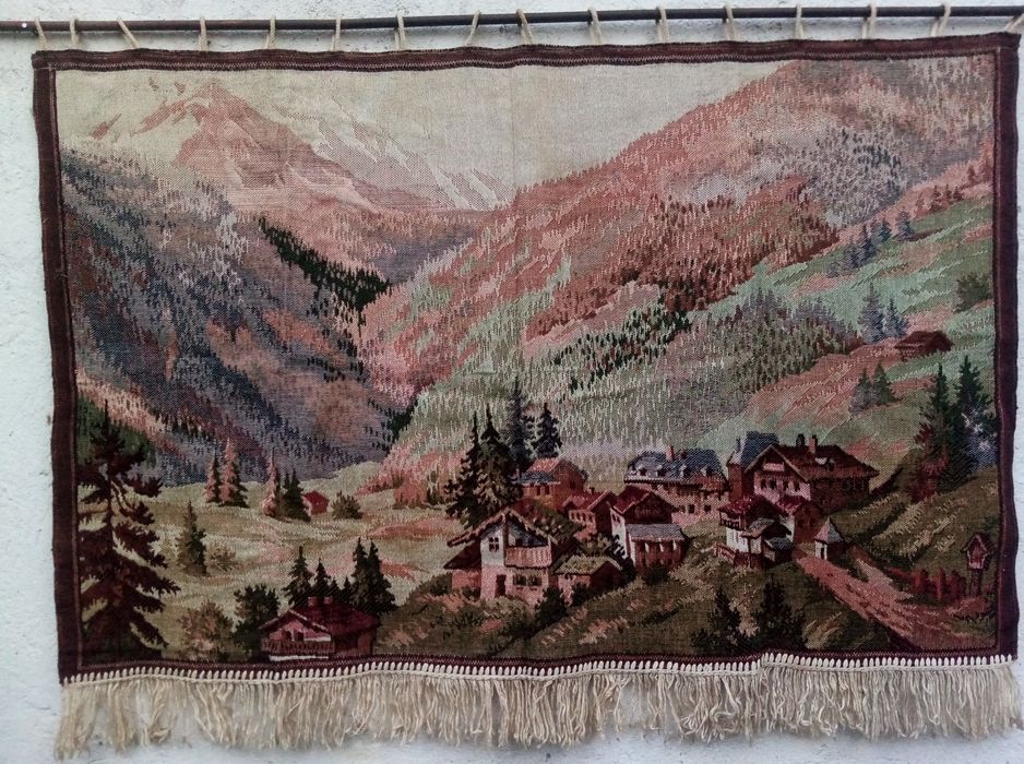 Carpete peisaj alpin Bavarez.