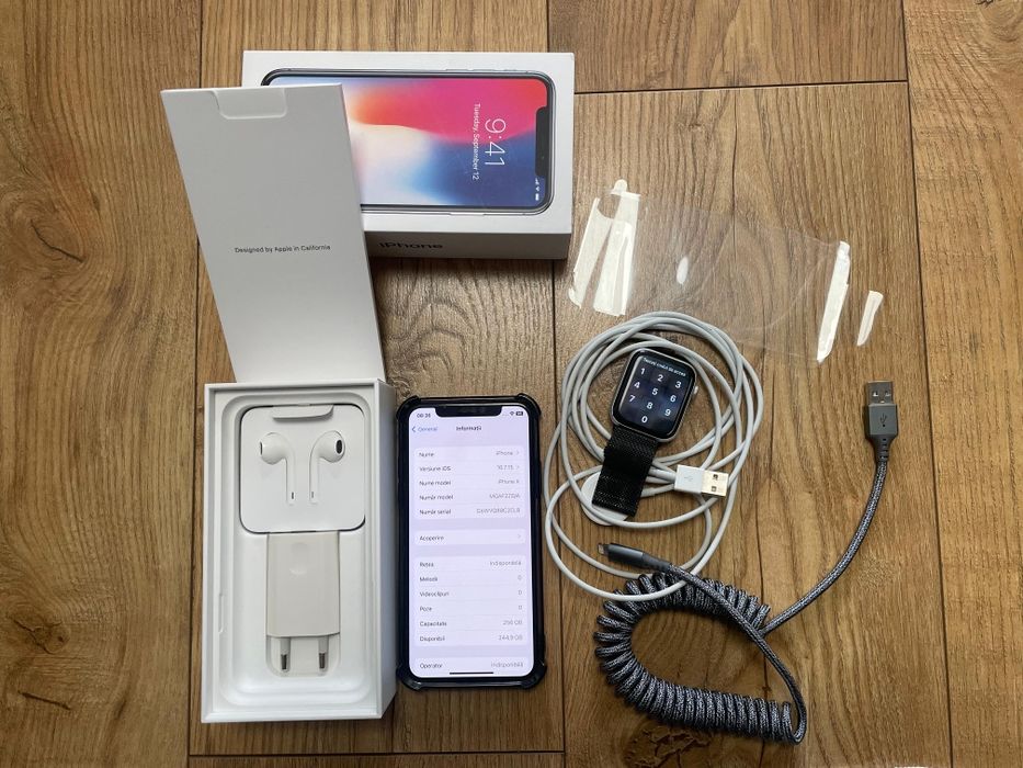 iPhone X 256 GB  + Apple Watch Series 4