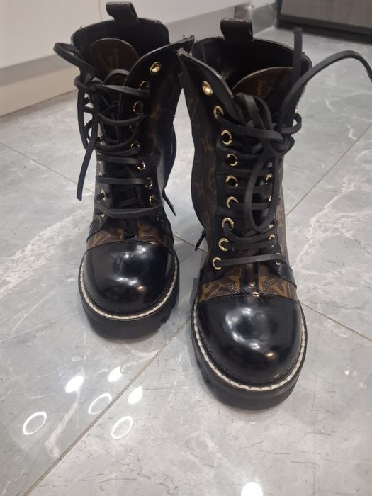 Botine Louis Vuitton Star Trail din piele