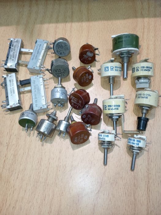 Резисторы переменные