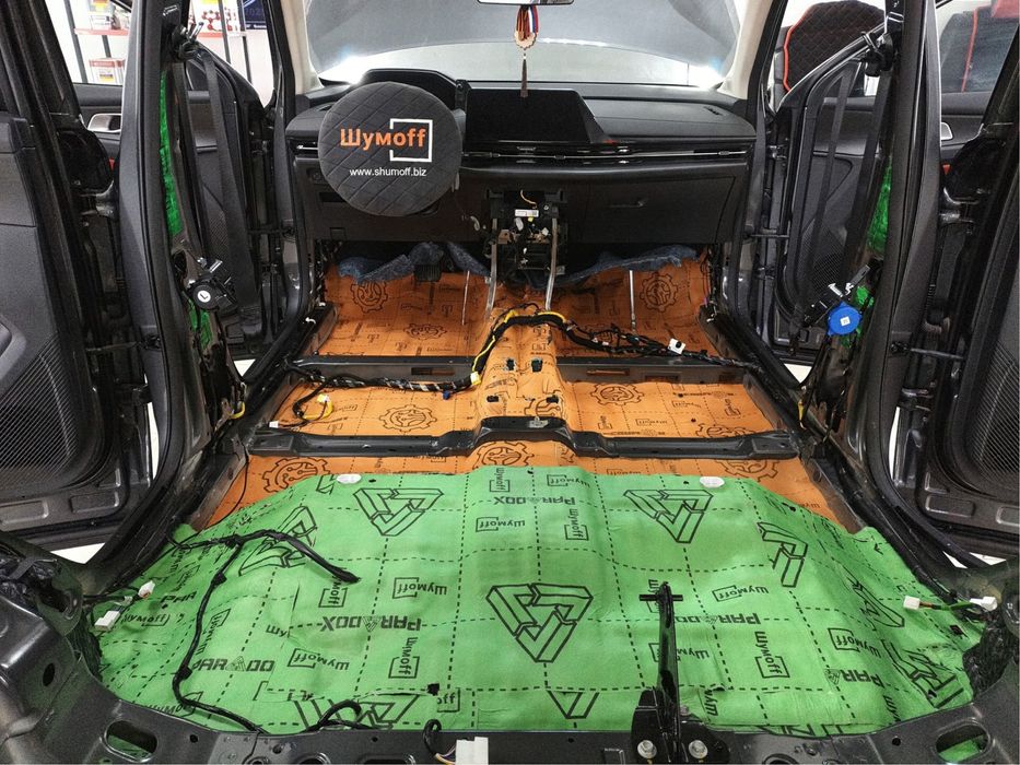 Шумоизоляция авто