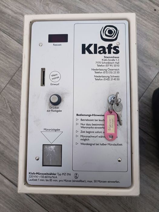 Aparat ( mașină ) pentru solar cu fise, jetoane