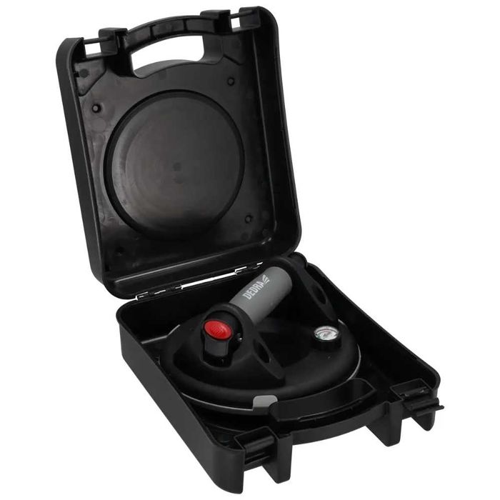 Вакуумна вендуза с помпа и манометър DEDRA DED06P30, 120 кг