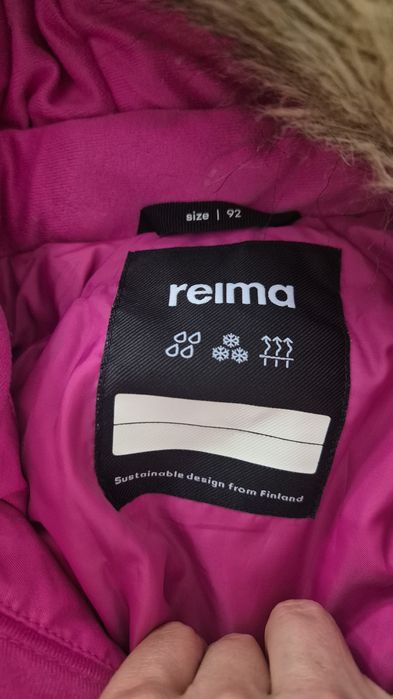 Продается: Зимний комбинезон Reima для девочки, ярко-розовый.