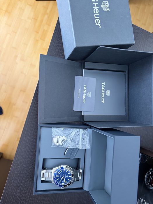 TAG Heuer Aquaracer 300M GMT Calibru 7 Batman