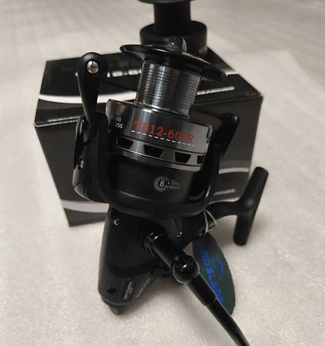 SET 3 Mulinete Wind Blade TB12-60FR, Baitrunner, Tambur metalic 8+1 Ru