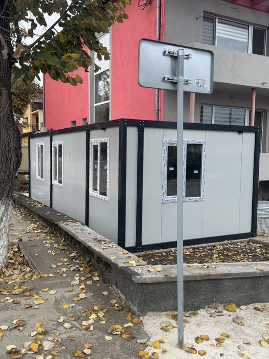 Офис контейнер склад Наличност На лизинг 6х3м Павилион бутка